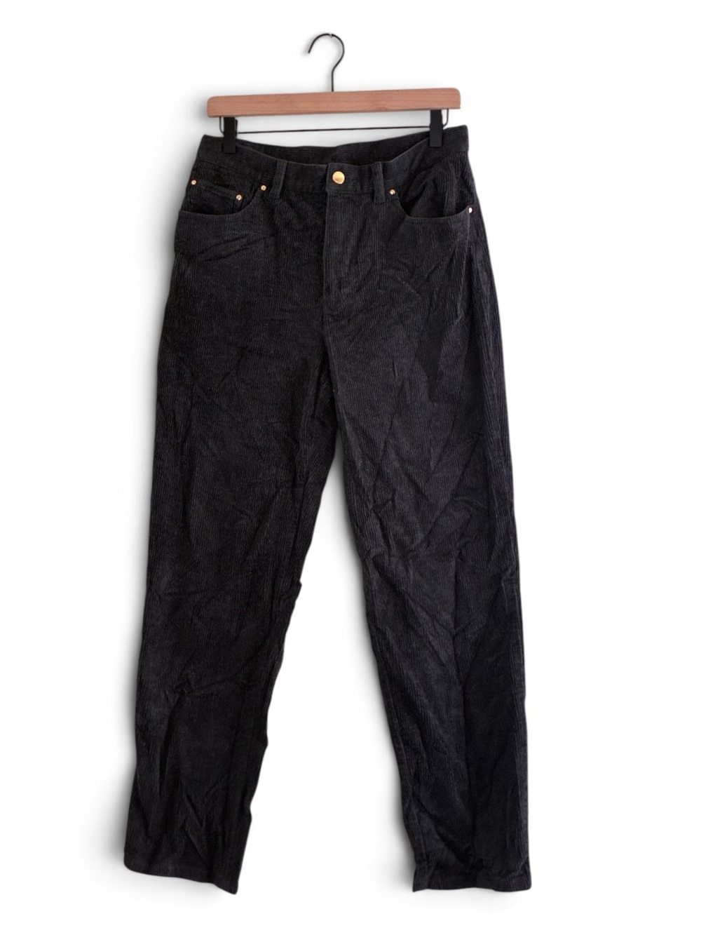 Lauren Jeans Co. | Ralph Lauren gray corduroy straight leg pants women’s size 10
